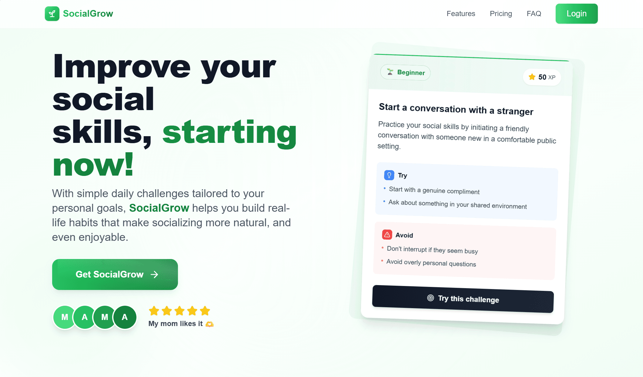 SocialGrow Project